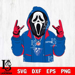 Georgia State Panthers Ghostface Scream Football Halloween Svg Eps Dxf Png File, NCAA svg, Digital Download, Instant Download
