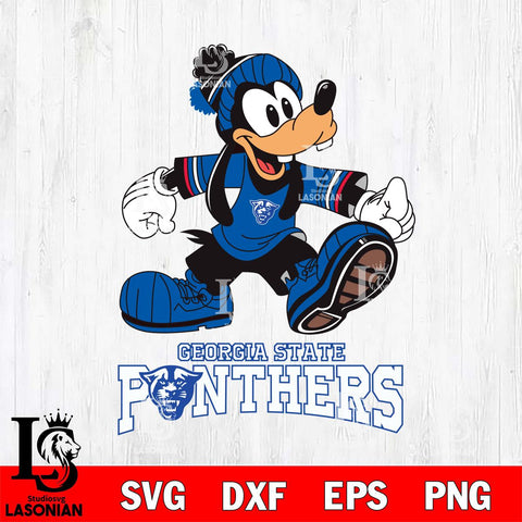 Georgia State Panthers Goofy Cool Sport SVG DXF EPS PNG FILE,NCAA svg ,Football Digital Download,Instant Download, Silhouette