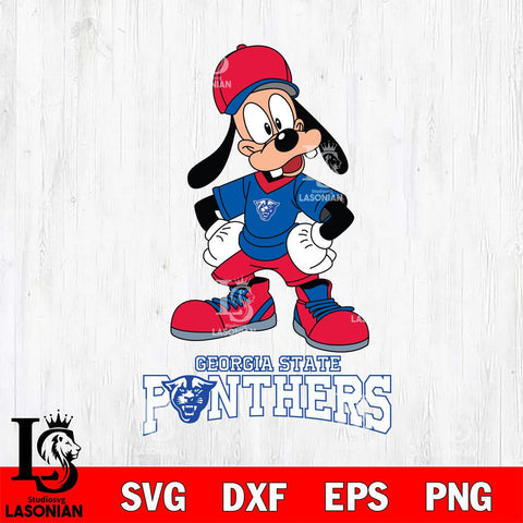Georgia State Panthers Goofy Sport SVG DXF EPS PNG FILE,NCAA svg ,Football Digital Download,Instant Download, Silhouette