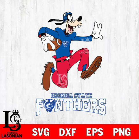 Georgia State Panthers Goofy rugby Sport SVG DXF EPS PNG FILE,NCAA svg ,Football Digital Download,Instant Download, Silhouette