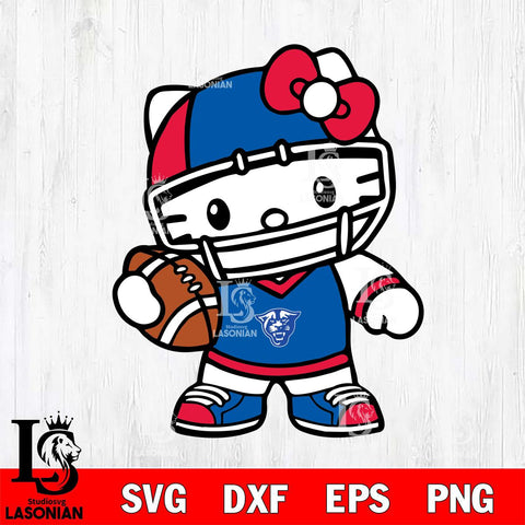 Georgia State Panthers Hello Kitty sport 2 Svg Eps Dxf Png File, NCAA svg, Digital Download, Instant Download