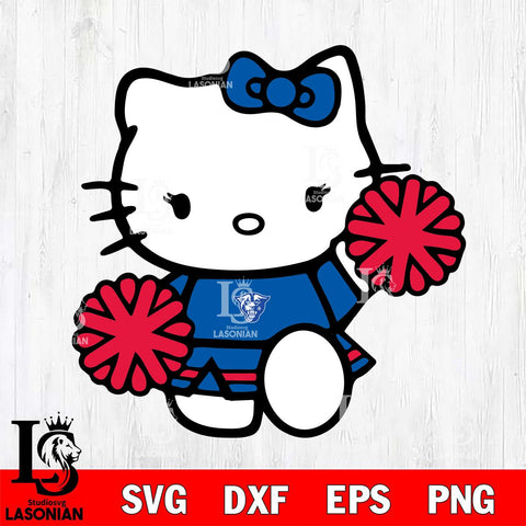 Georgia State Panthers Hello Kitty sport 4 Svg Eps Dxf Png File, NCAA svg, Digital Download, Instant Download