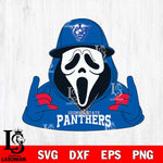 Georgia State Panthers Horror Character Ghostface Sport Svg Eps Dxf Png File, NCAA svg, Digital Download, Instant Download