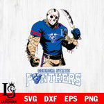 Georgia State Panthers Jason Voorhees Svg Eps Dxf Png File, Digital Download