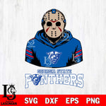 Georgia State Panthers Jason Voorhees 4 Svg Eps Dxf Png File, Digital Download