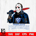 Georgia State Panthers Jason Voorhees Horror Halloween Svg Eps Dxf Png File, NCAA svg, Digital Download, Instant Download