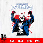 Georgia State Panthers Jason Voorhees Horror Halloween 3 Svg Eps Dxf Png File, NCAA svg, Digital Download, Instant Download