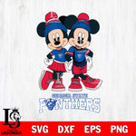 Georgia State Panthers Mickey And Minnie Mouse Football Svg Eps Dxf Png File, NCAA svg , File Cut , Digital Download , Instant Download, Cut Svg Files