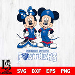 Georgia State Panthers Mickey Minnie Mouse rugby ball Svg Eps Dxf Png File, NCAA svg , File Cut , Digital Download , Instant Download, Cut Svg Files