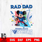 Georgia State Panthers Mickey Mouse Sport Rad Dad SVG DXF EPS PNG FILE, NCAA File Cut,Digital Download,Instant Download