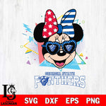 Georgia State Panthers Minnie Mouse Love Sport SVG DXF EPS PNG FILE, NCAA File Cut,Digital Download,Instant Download