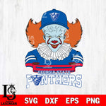 Georgia State Panthers Pennywise Horror Sport 2 Svg Eps Dxf Png File, Digital Download