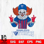 Georgia State Panthers Pennywise Horror Sport 8 Svg Eps Dxf Png File, Digital Download