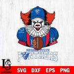 Georgia State Panthers Pennywise Horror Sport 9 Svg Eps Dxf Png File, Digital Download