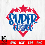 Georgia State Panthers Supper Dad Svg Eps Dxf Png File, Digital Download, Instant Download