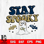 Georgia Tech Yellow Jackets Bluey Halloween Stay Spooky Svg Eps Dxf Png File, Digital Download, Instant Download