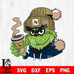 Georgia Tech Yellow Jackets Boujee Grinch 4 Svg Eps Dxf Png File, Digital Download, Instant Download