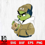 Georgia Tech Yellow Jackets Boujee Grinch 6 Svg Eps Dxf Png File, Digital Download, Instant Download