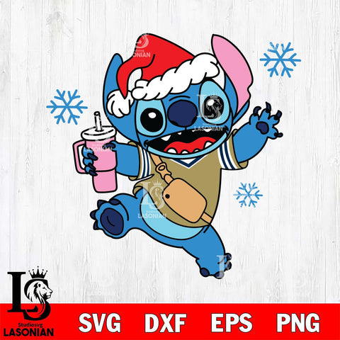 Georgia Tech Yellow Jackets Christmas Stitch With Tumbler Svg Eps Dxf Png File, Digital Download, Instant Download