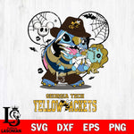 Georgia Tech Yellow Jackets Stitch Freddy Krueger Halloween Svg Eps Dxf Png File, Digital Download, Instant Download