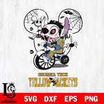 Georgia Tech Yellow Jackets Stitch Jigsaws Halloween Svg Eps Dxf Png File, Digital Download, Instant Download