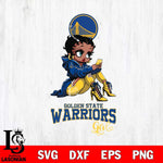 Golden State Warriors Beauty Black Fan Girl Football