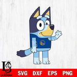 Golden State Warriors Bluey sport 5 Svg Eps Dxf Png File, Digital Download, Instant Download