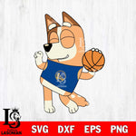 Golden State Warriors Chilli bluey sport Svg Eps Dxf Png File, Digital Download, Instant Download