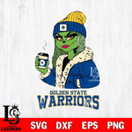 Golden State Warriors Girls Grinch Bougie Svg Eps Dxf Png File, Digital Download, Instant Download