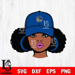 Golden State Warriors Girls sport 1 Svg Eps Dxf Png File, Digital Download, Instant Download