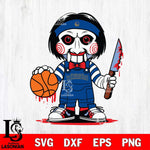 Golden State Warriors Jigsaw Horror basketball SVG DXF EPS PNG FILE, NBA File Cut,Halloween Digital Download,Instant Download, Silhouette