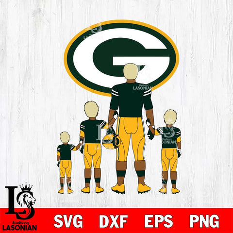Green Bay Packers Best Dad Ever , father day , DAD NFL Svg Eps Dxf Png File, Digital Download, Instant Download