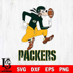 Green Bay Packers Goofy Circus Football SVG DXF EPS PNG FILE,NFL Cricut ,Football Digital Download,Instant Download, Silhouette