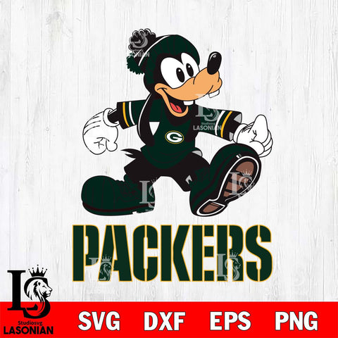 Green Bay Packers Goofy Cool Sport SVG DXF EPS PNG FILE,NFL Cricut ,Football Digital Download,Instant Download, Silhouette