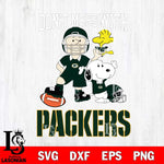 Green Bay Packers Snoopy Dont mess with SVG DXF EPS PNG FILE,Snoopy File Cut, Nfl Digital Download,Instant Download, Silhouette