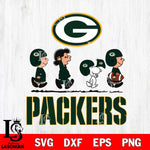 Green Bay Packers Snoopy Sport 12 Svg Eps Dxf Png File, NFL svg, Digital Download, Instant Download