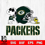 Green Bay Packers Snoopy Sport 2 Svg Eps Dxf Png File, NFL svg, Digital Download, Instant Download