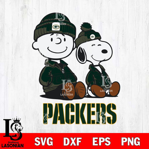 Green Bay Packers Snoopy Sport 6 Svg Eps Dxf Png File, Cut file Digital Download ,Instant Download, Cricut File