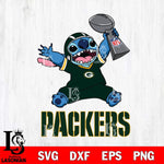 Green Bay Packers Stitch Champion SVG DXF EPS PNG FILE, Stitch File Cut,NFL Digital Download,Instant Download, Silhouette