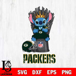 Green Bay Packers Stitch King Football SVG DXF EPS PNG FILE, Stitch File Cut,NFL Digital Download,Instant Download, Silhouette