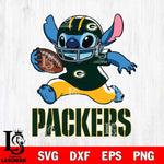 Green Bay Packers Stitch Run Football SVG DXF EPS PNG FILE, Stitch File Cut,NFL Digital Download,Instant Download, Silhouette