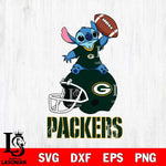 Green Bay Packers Stitch helmet football SVG DXF EPS PNG FILE, Stitch File Cut,NFL Digital Download,Instant Download, Silhouette