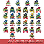 Grinch Cofffe Hoodie MLB ALL TEAM Cut Files Cricut, Svg Dxf Eps Png file , Silhouette