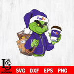 Grinch FDX Svg Eps Dxf Png File,Christmas File Cut ,Digital Download ,Instant Download, Cricut File