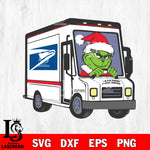 Grinch USPS Truck Svg Eps Dxf Png File,Christmas File Cut ,Digital Download ,Instant Download, Cricut File