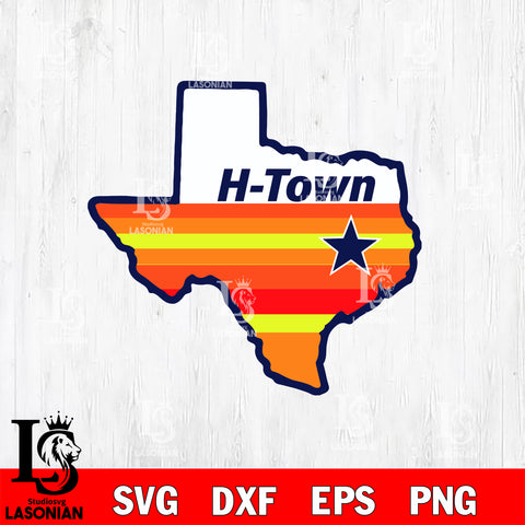 H-Town svg, Houston Texas SVG, Texas City Svg Eps Dxf Png File, File Cut ,Digital Download ,Instant Download, Cricut File