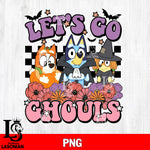 bluey halloween PNG file, Digital Download , Instant Download