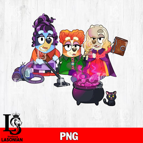 bluey halloween PNG file, Digital Download , Instant Download