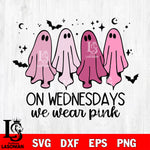 On wednesday we wears pink SVG DXF EPS PNG file, Digital Download , Instant Download