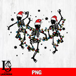 Dancing Skeletons Halloween PNG file, Digital Download , Instant Download